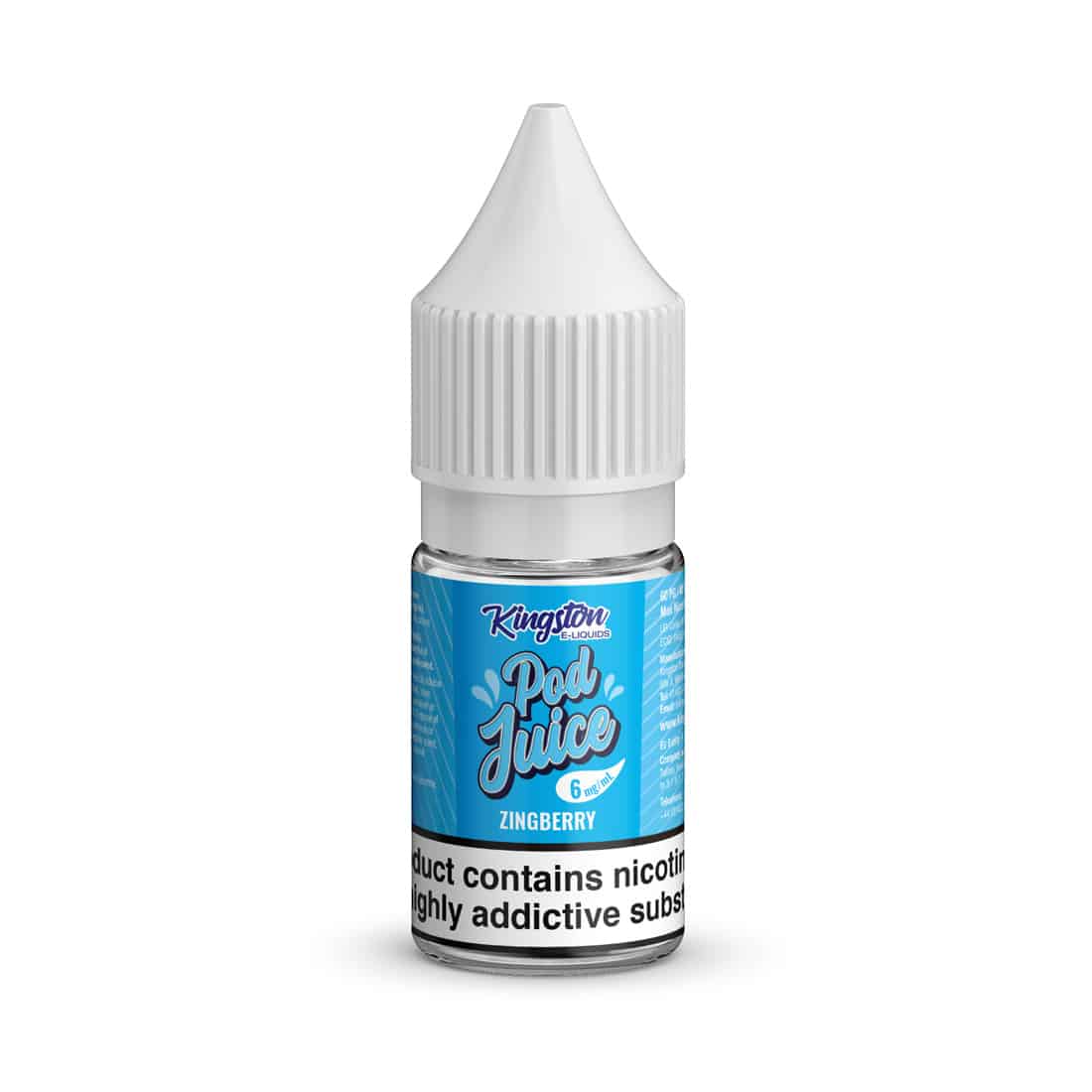 Kingston Pod Juice 10ml | 6mg | Zingberry