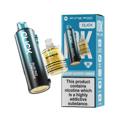 Pod Salt Pyne Click Replacement Pod - 10+2ml - BLUEBERRY RASPBERRY LEMONADE -