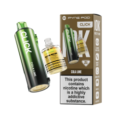 Pod Salt Pyne Click Replacement Pod - 10+2ml - COLA LIME -
