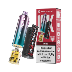 Pod Salt Pyne Click 10,000 Puffs - 10+2ml - Rainbow (Formally Skittles) -