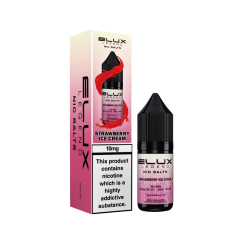 Elux Nic Salts - 10mg Salt - Strawberry ice cream