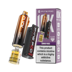 Pod Salt Pyne Click 10,000 Puffs - 10+2ml - SUMMER PUNCH -