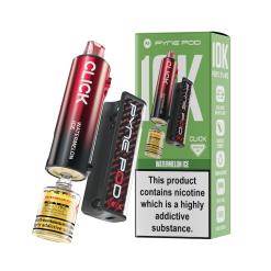 Pod Salt Pyne Click 10,000 Puffs - 10+2ml - WATERMELON ICE -